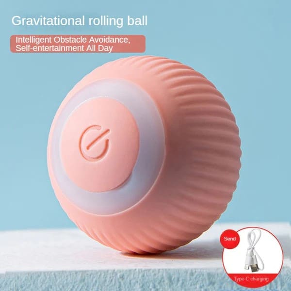 Anti-stress Interactive Smart Automatic Rolling Ball for Cat